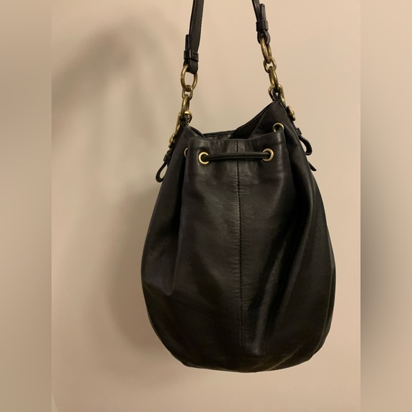 Coach Drawstring Bucket Sachel - Picture 4 of 5